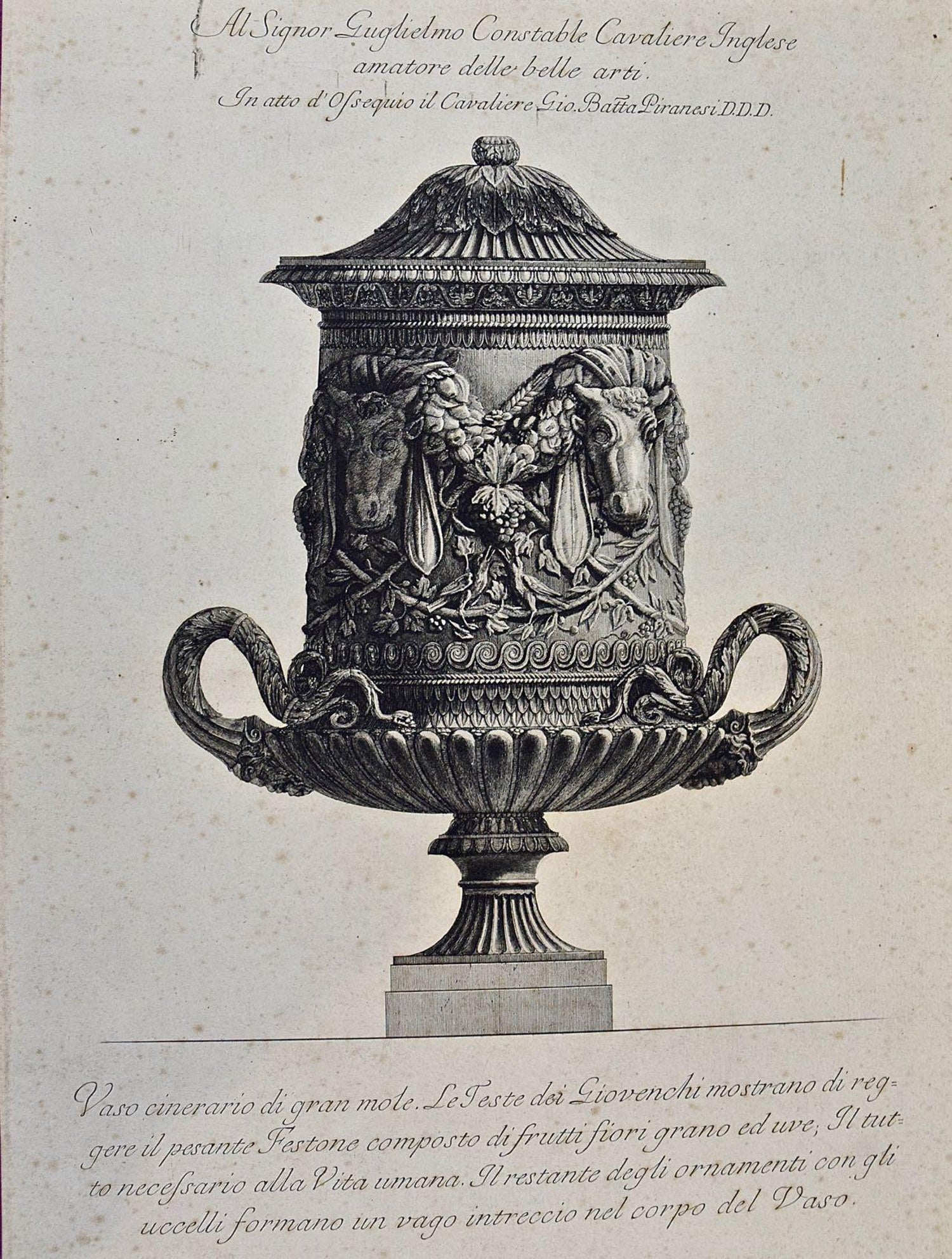Giovanni Battista Piranesi - 18th Century Etching of Ancient Roman  Architecture by Giovanni Piranesi For Sale at 1stDibs