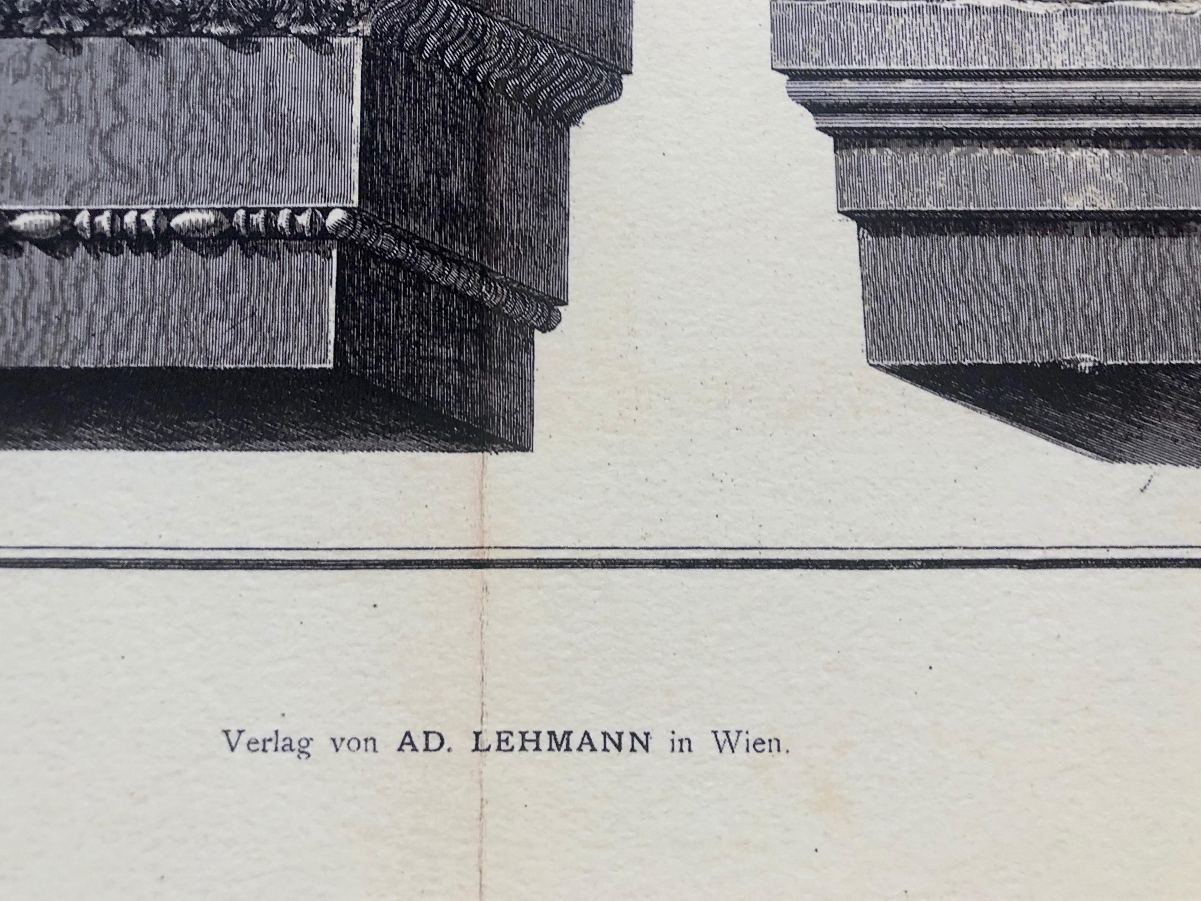 Piranesi VI. (Italienische Schule), Print, von Giovanni Battista Piranesi