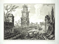 Ruinen eines antiken Grabes -  G. B. Piranesi - 1762