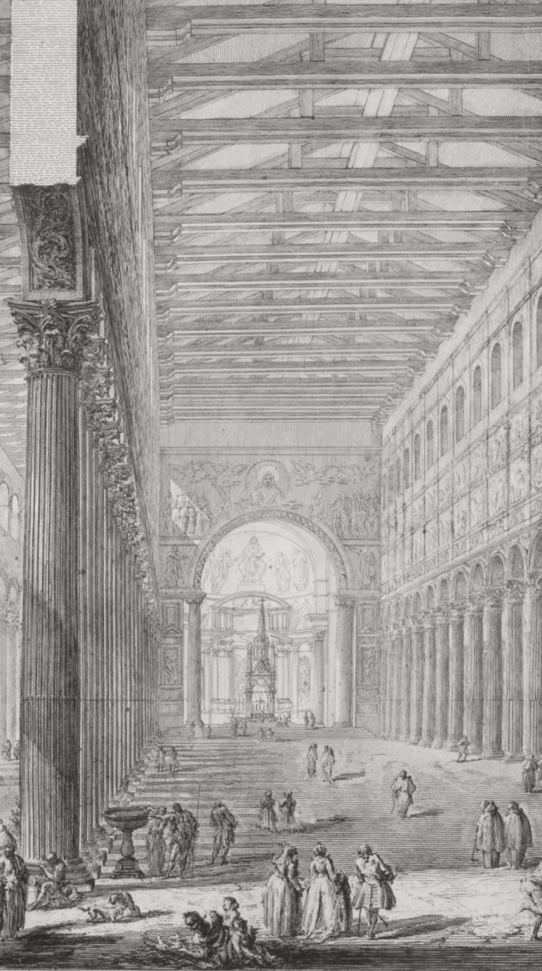 S. Paolo Fuori Le Mura  (Vedute della Basilica di S. Paolo fuor della mura) im Angebot 1