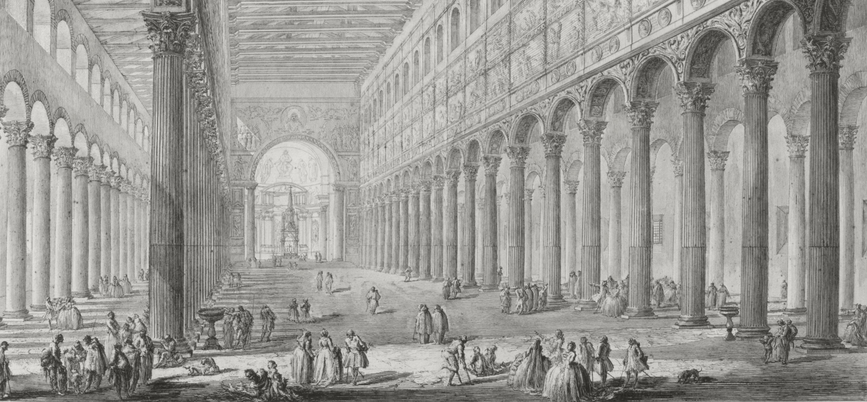 S. Paolo Fuori Le Mura  (Vedute della Basilica di S. Paolo fuor della mura) im Angebot 2