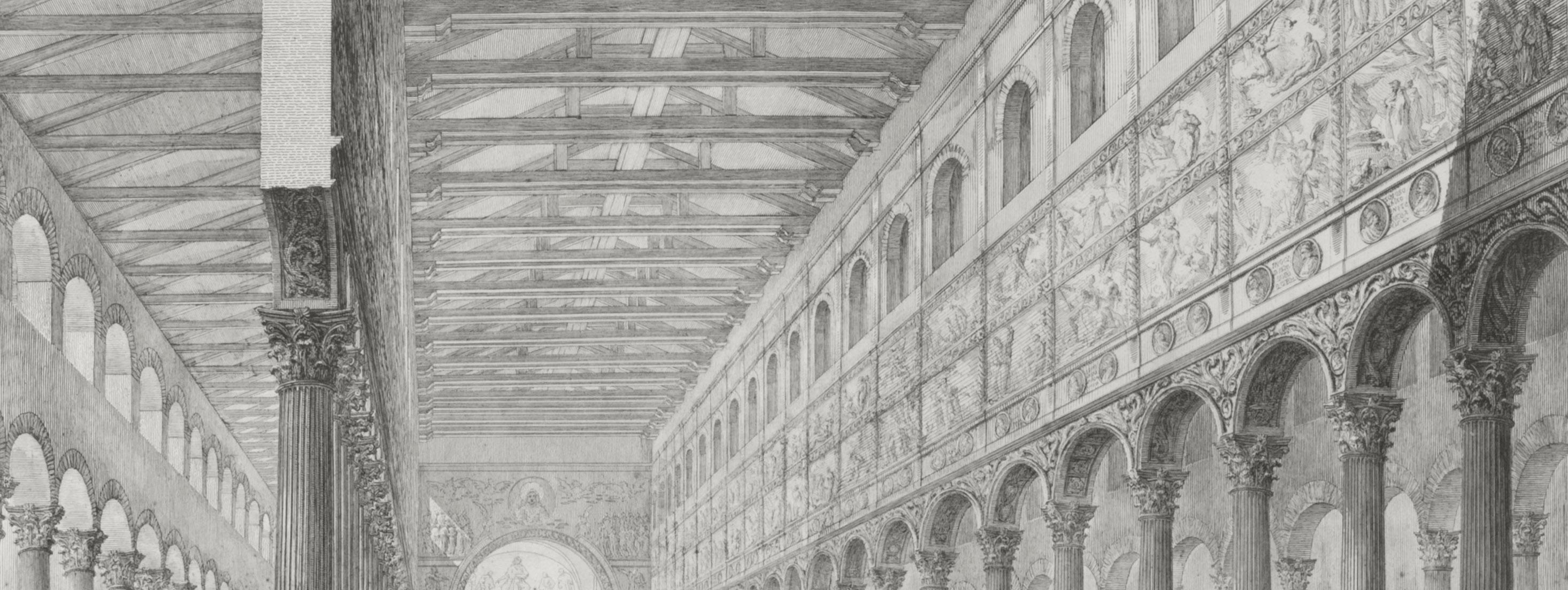 S. Paolo Fuori Le Mura  (Vedute della Basilica di S. Paolo fuor della mura) im Angebot 3