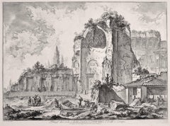 Temples of Iside and Serapi – Radierung von G. B. Piranesi – 1759