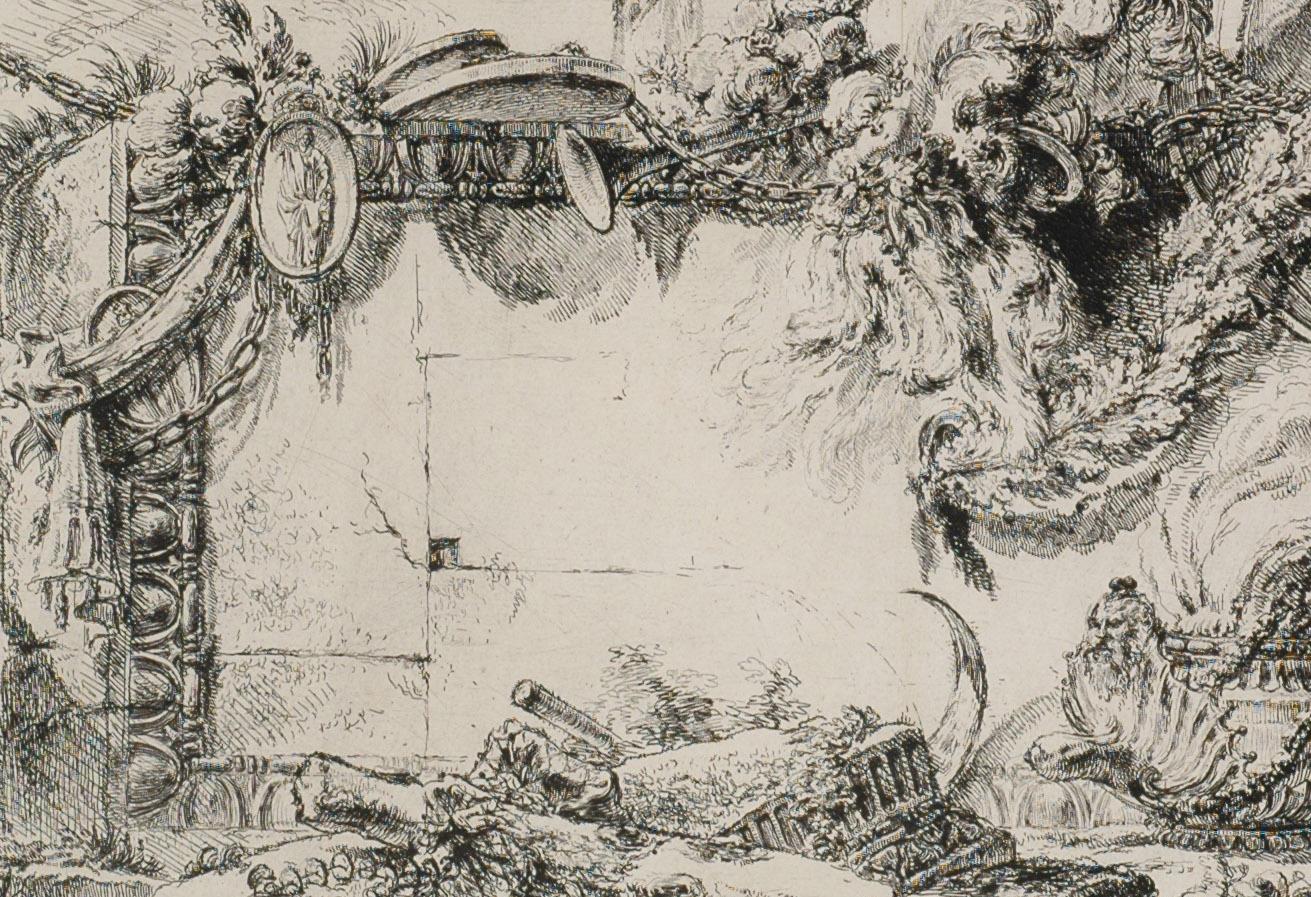 La Tavola Monumentale - Print di Giovanni Battista Piranesi