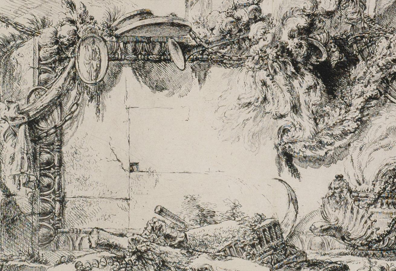 The Monumental Tablet - Print by Giovanni Battista Piranesi