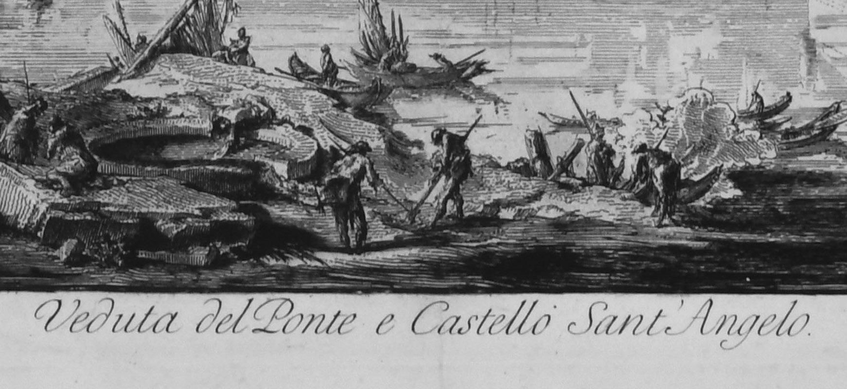 Il Ponte e Castel S. Angelo (Veduta del Ponte e Castello Sant'Angelo) 5