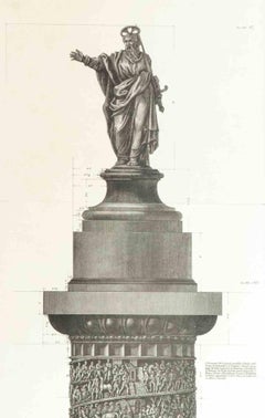 The Trajan's Column - Offset by G.B. Piranesi - 1990s