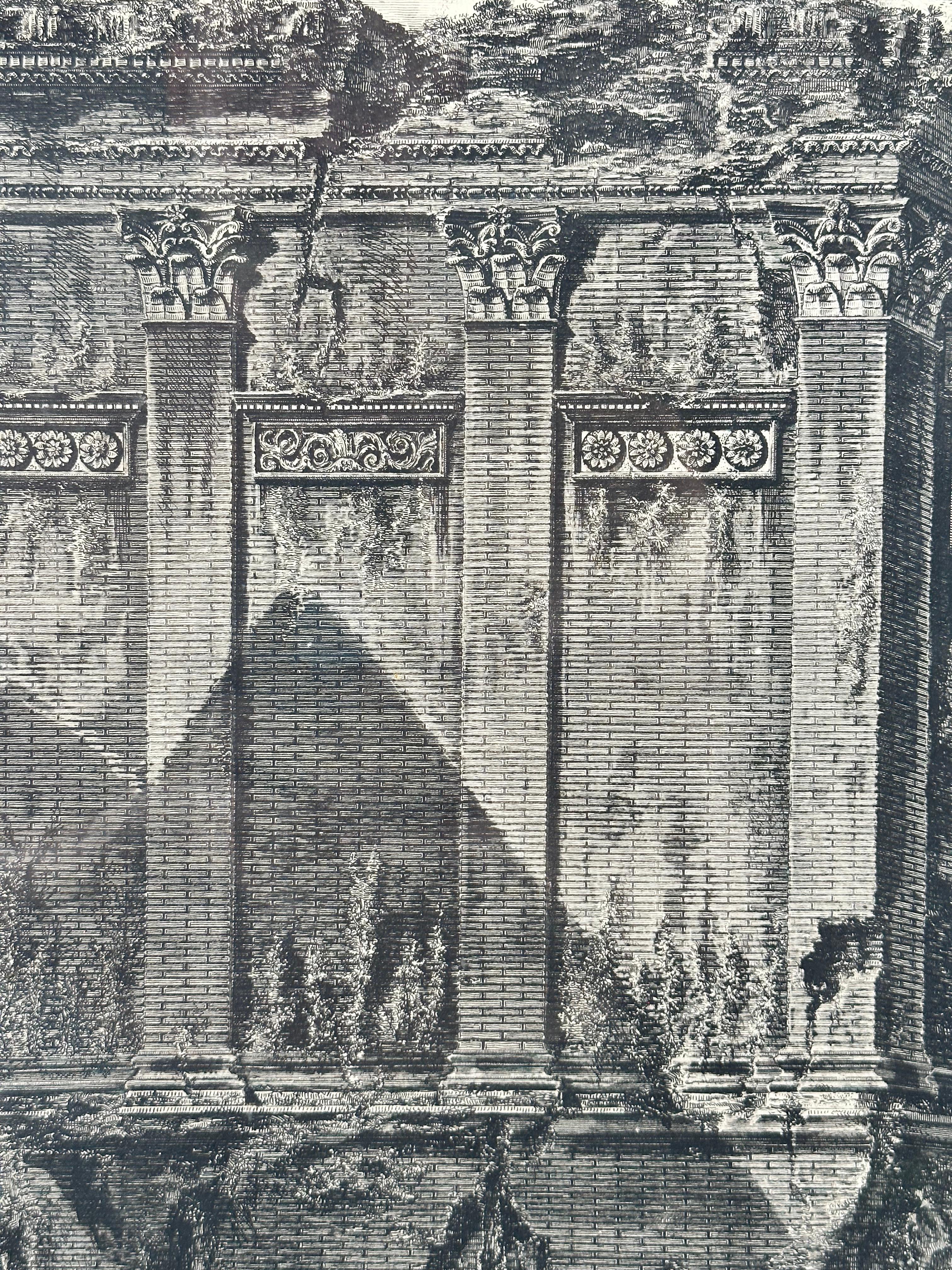 Tiempo Antico vulgarmente detto della Salute - Rococo Print par Giovanni Battista Piranesi