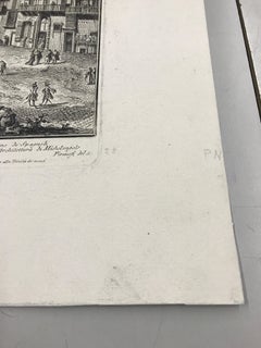 Veduta di Piazza Navona sopra le Rovine del Circo Agonale