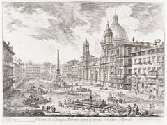 Veduta di Piazza Navona sopra le Rovine del Circo Agonale