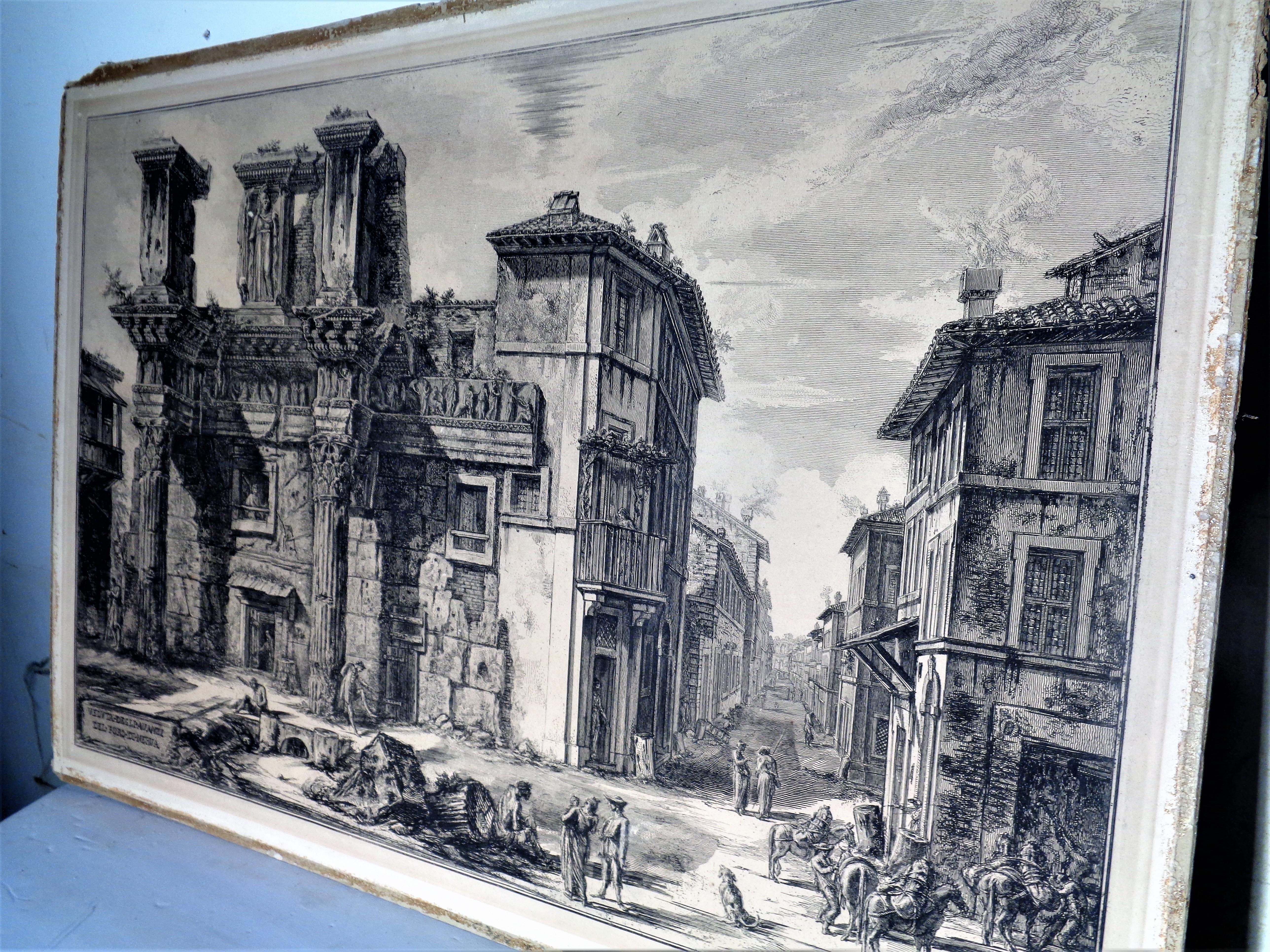 After Giovanni Battista Piranesi, The Forum of Nerva - Francesco Piranesi, 1800 3