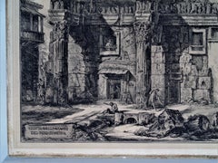 After Giovanni Battista Piranesi, The Forum of Nerva - Francesco Piranesi, 1800