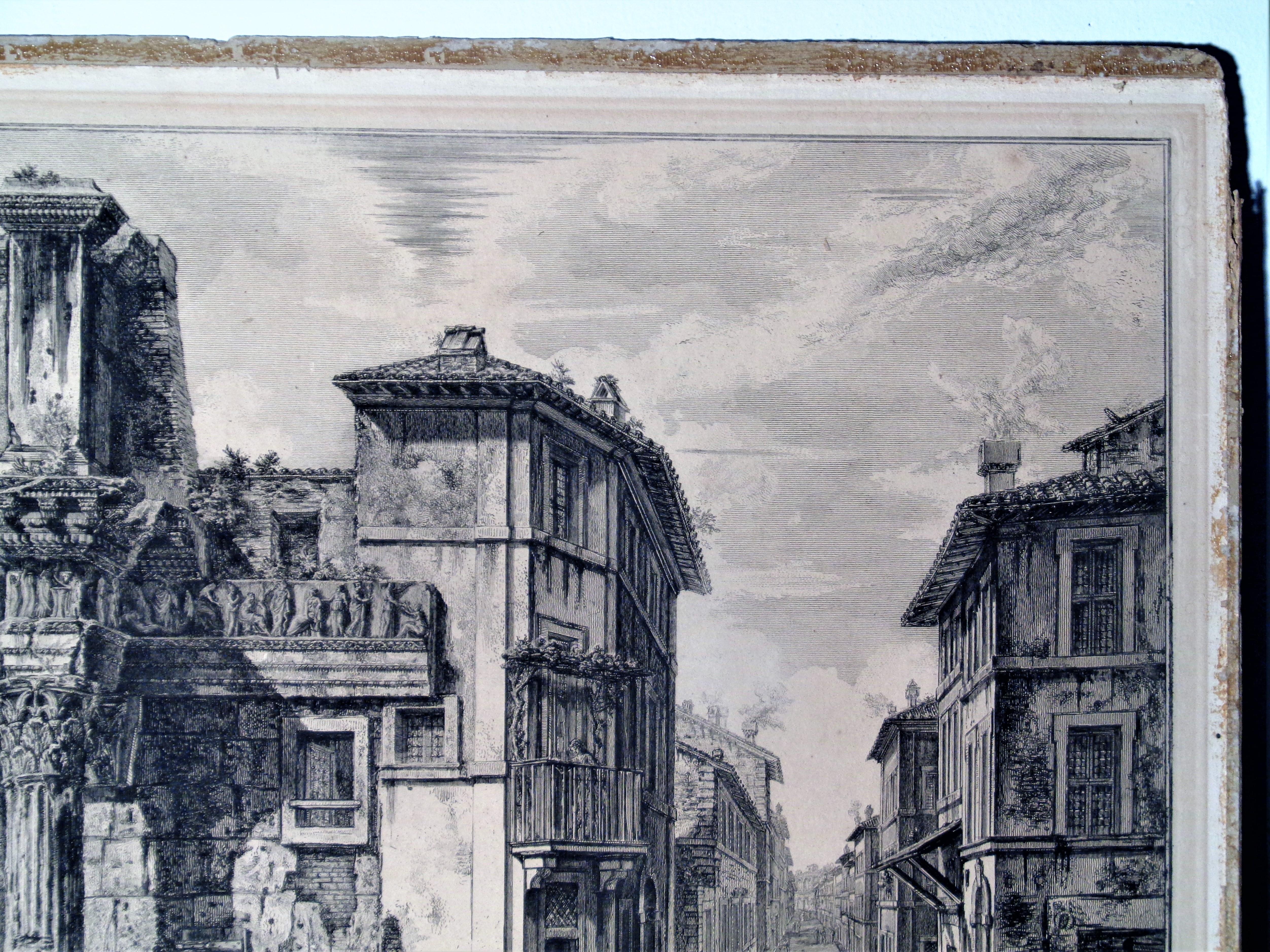 Paper After Giovanni Battista Piranesi, The Forum of Nerva - Francesco Piranesi, 1800