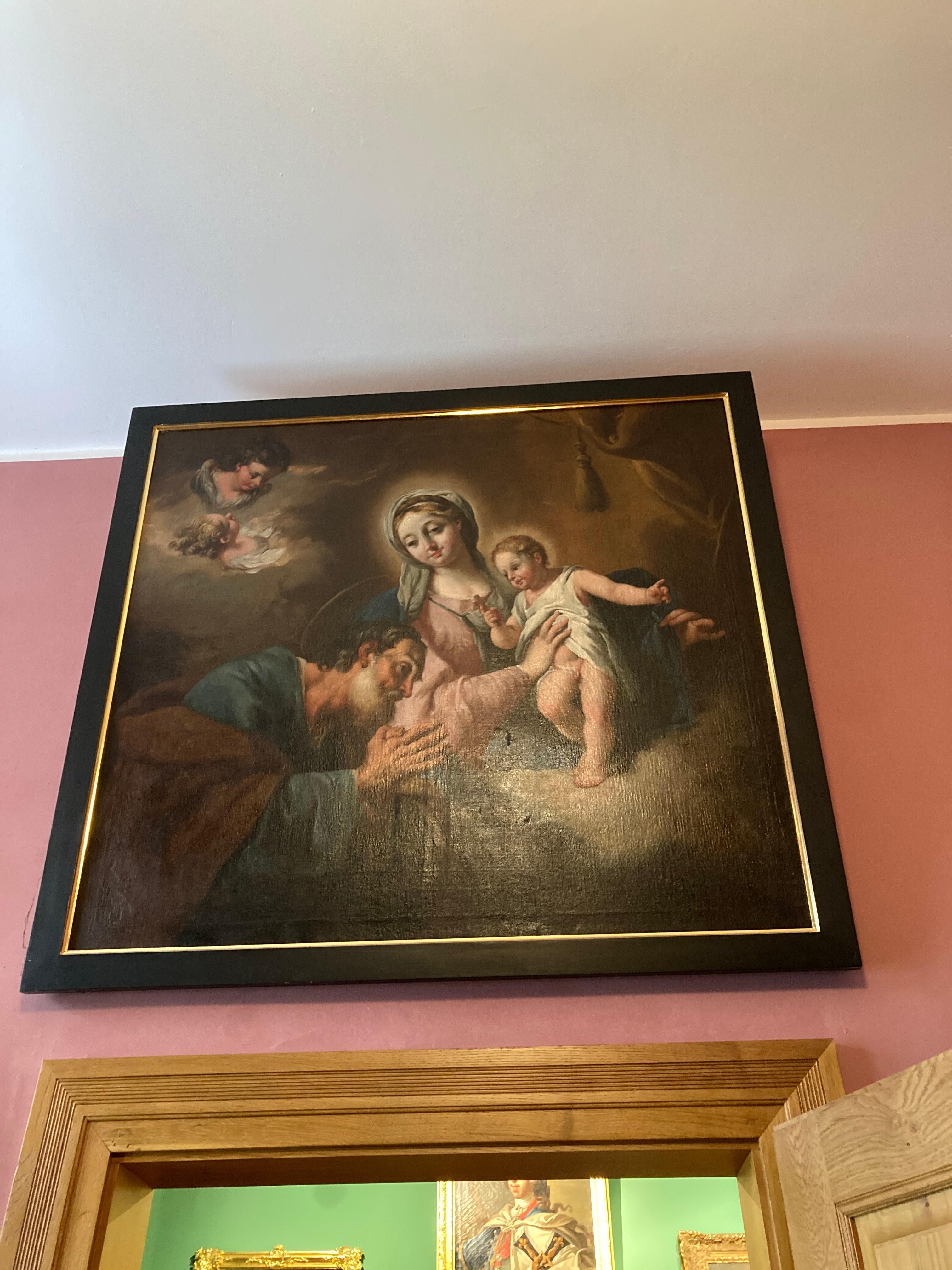 painting of the holy family