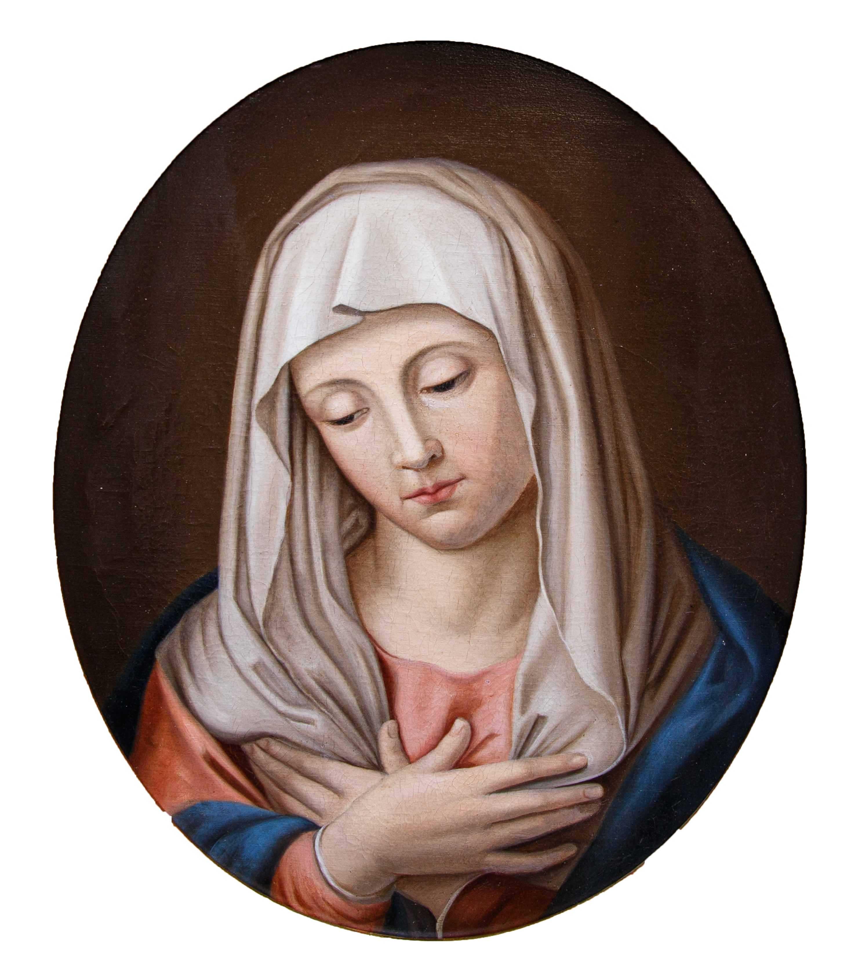 da Giovanni Battista Salvi, detto il Sassoferrato, Madonna orante im Angebot 5