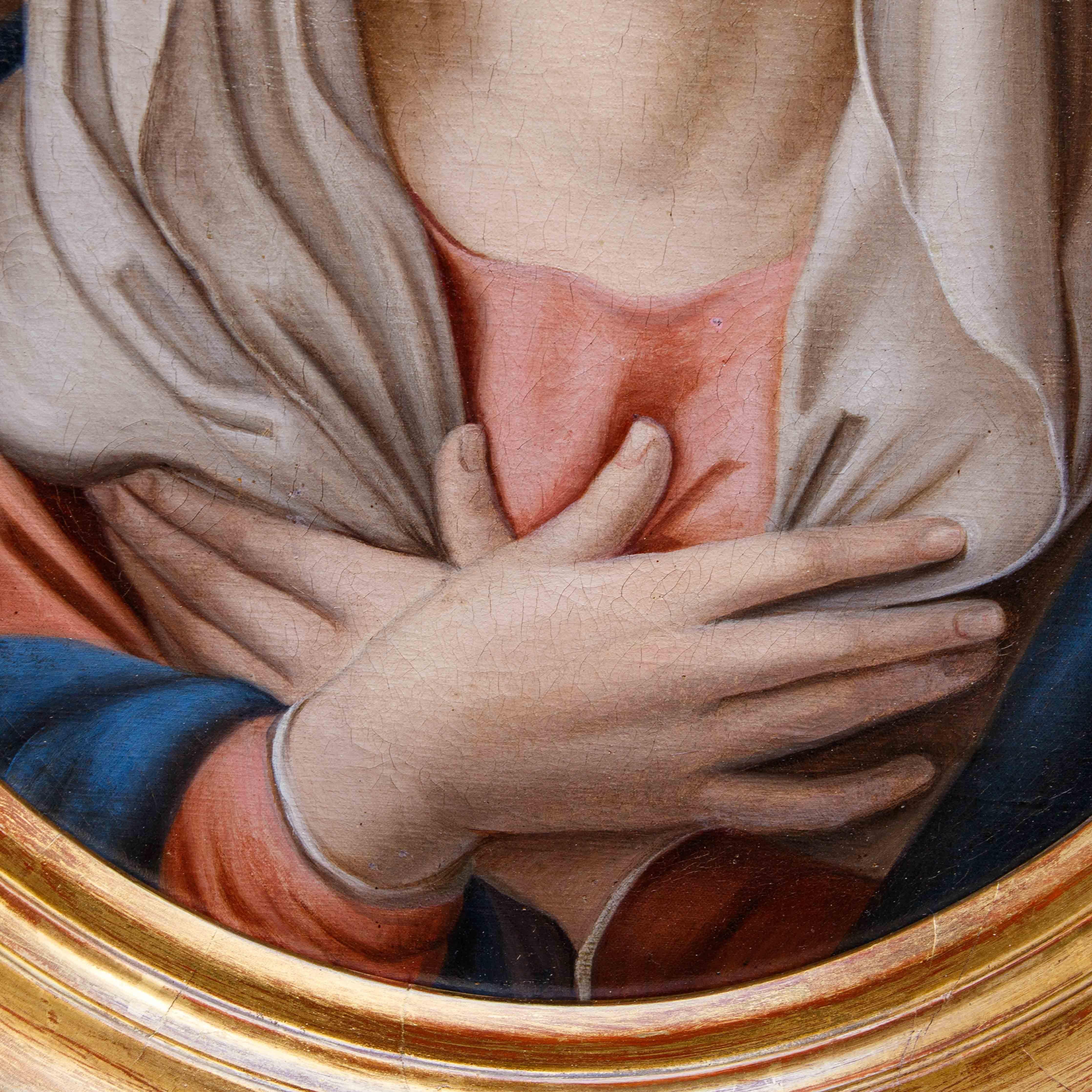 da Giovanni Battista Salvi, detto il Sassoferrato, Madonna orante (Sonstige Kunststile), Painting, von Giovanni Battista Salvi da Sassoferrato