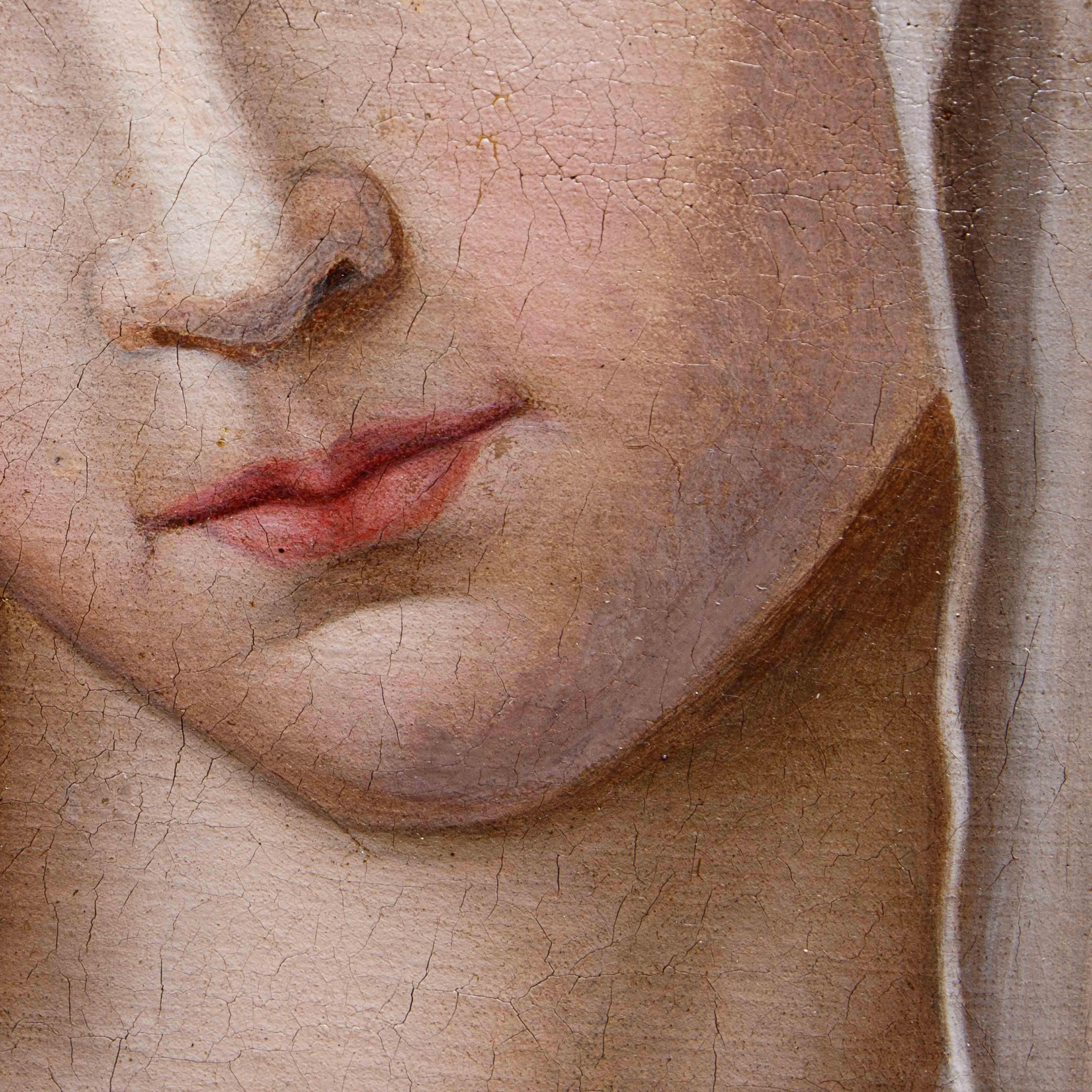 XIX secolo, da Giovanni Battista Salvi, detto il Sassoferrato (Sassoferrato, 1609 – Roma, 1685)

Madonna orante

Olio su tela, cm 44 x 54

Con cornice, cm 88 x 60

Giovanni Battista Salvi, meglio conosciuto come Il Sassoferrato, dal nome del suo