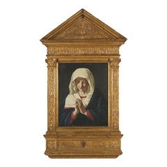 Exemplaire Salvi de Giovanni Battista de Madonna Orante du 18ème siècle