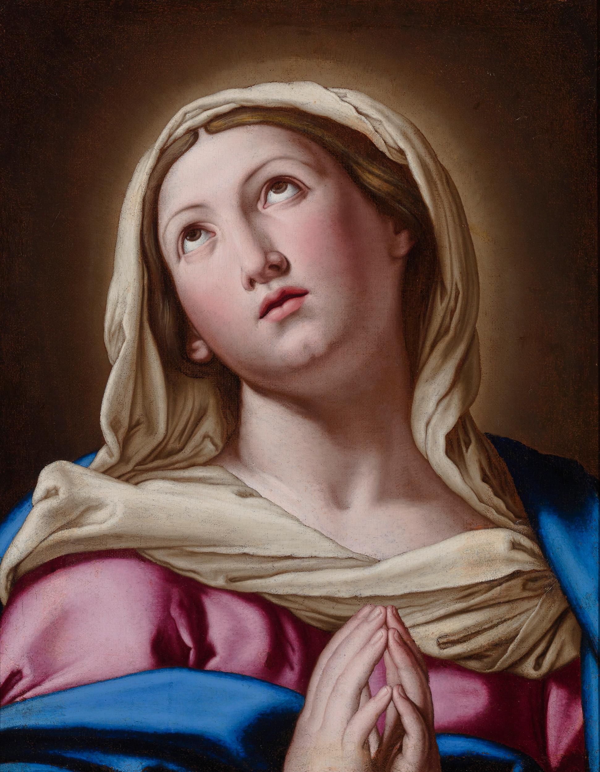 Madonna in Ecstasy - Art by Giovanni Battista Salvi da Sassoferrato