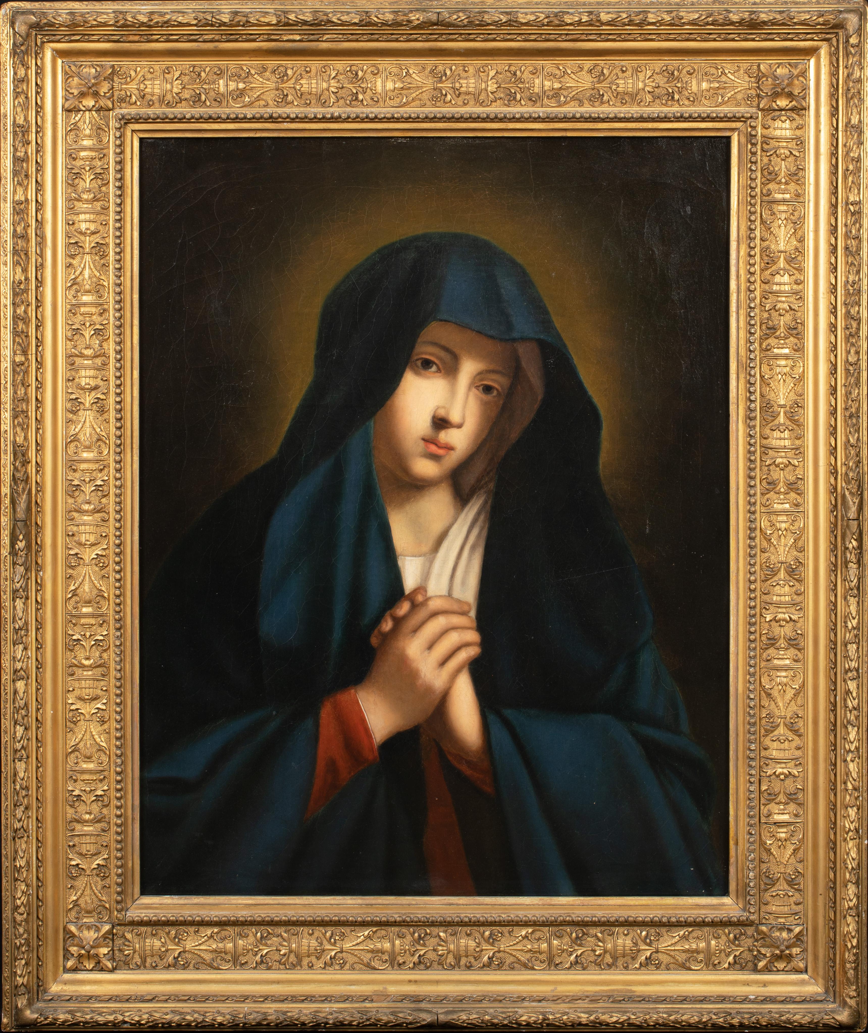 Giovanni Battista Salvi da Sassoferrato Portrait Painting - The Madonna, 18th Century     