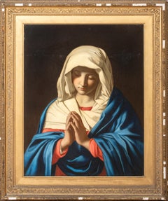 La Virgen en oración, siglo XIX  SASSOFERRATO (1609-1685)
