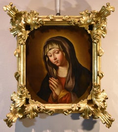Virgen Madonna Sassoferrato Siglo 17/18 Pintura Óleo sobre lienzo Viejo maestro Italia