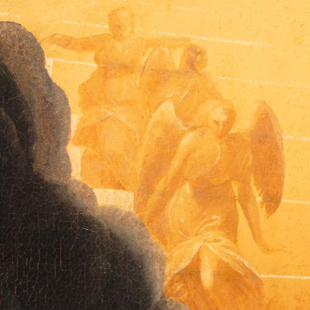 17. Jahrhundert von Giovanni Battista Spinelli Jacobs Traum, Öl auf Leinwand im Angebot 4