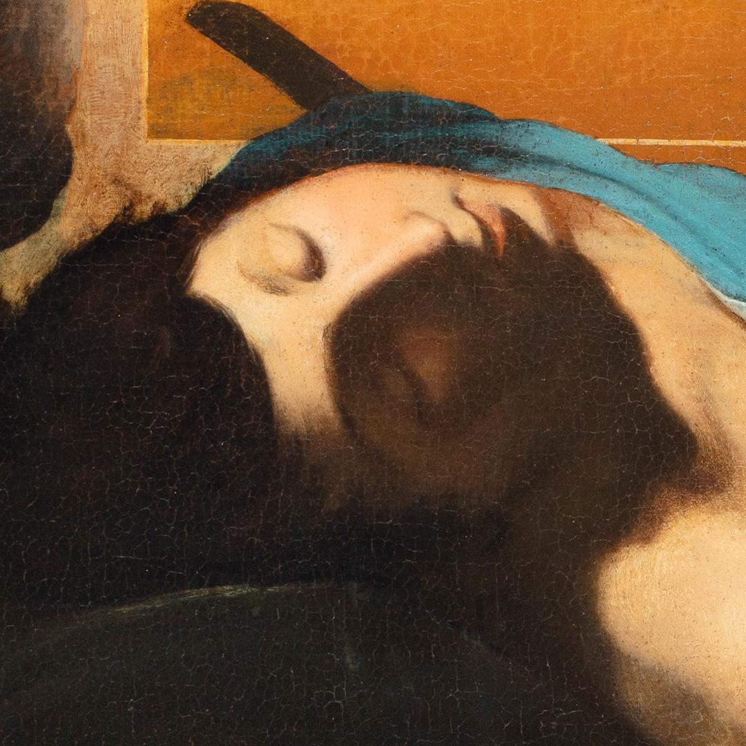 17. Jahrhundert von Giovanni Battista Spinelli Jacobs Traum, Öl auf Leinwand im Angebot 7