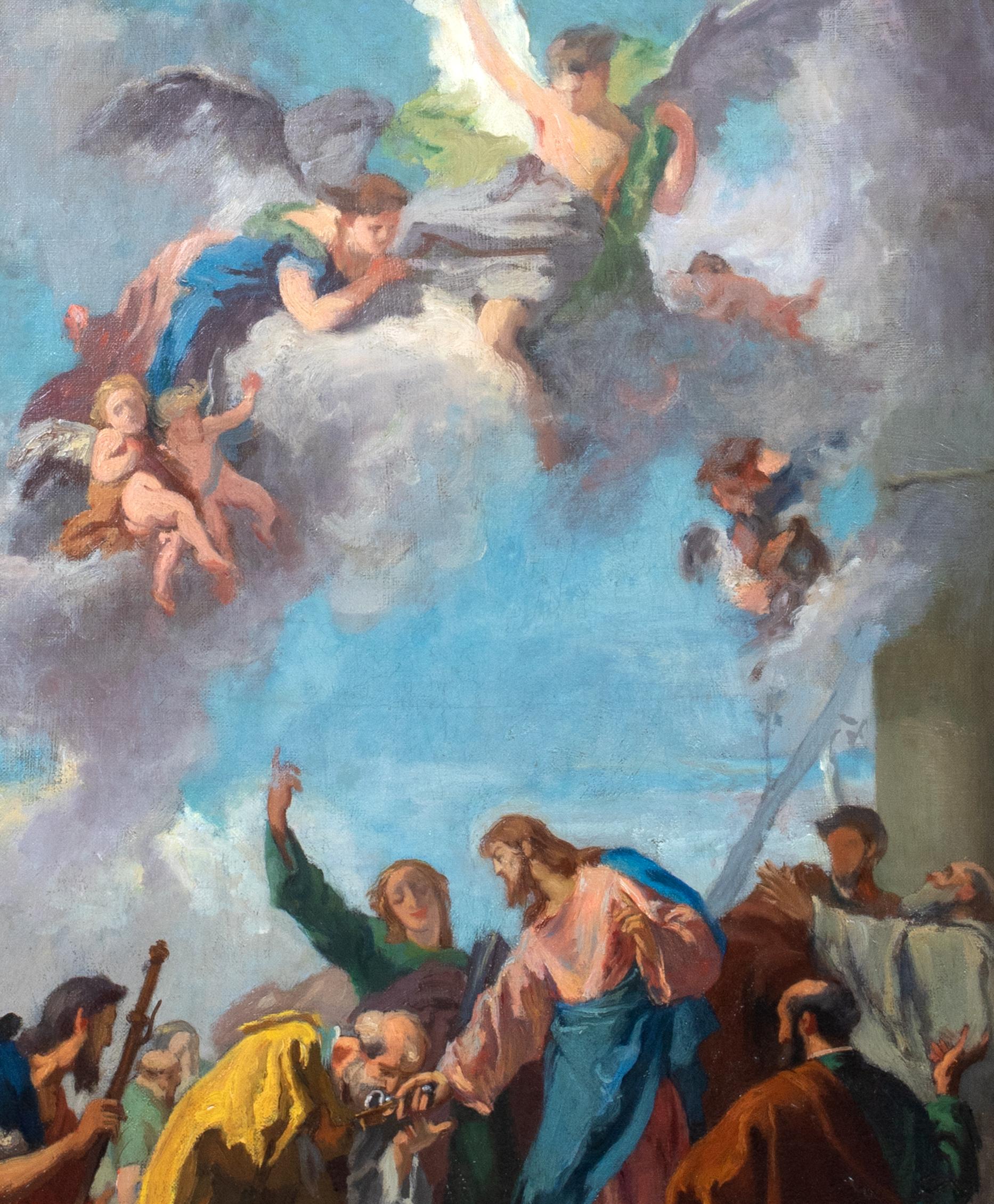 Christ Giving The Keys Of Paradise To Saint Peter Giovanni Battista Tiepolo For Sale 2