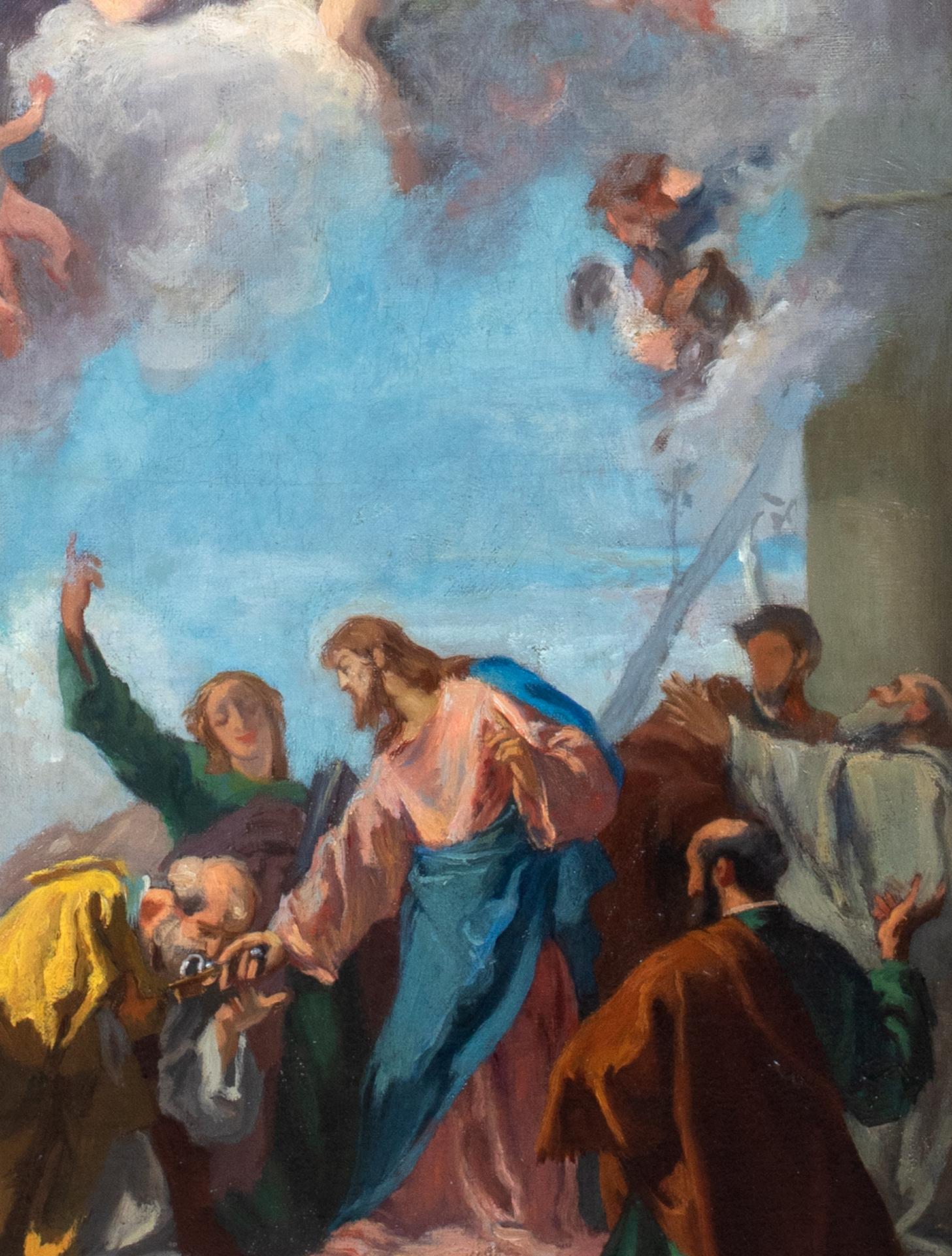 Christ Giving The Keys Of Paradise To Saint Peter Giovanni Battista Tiepolo For Sale 4