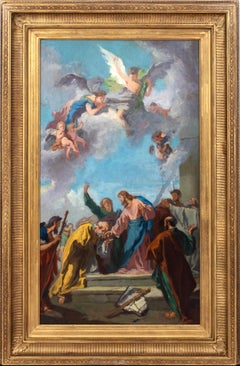 Christ Giving The Keys Of Paradise To Saint Peter Giovanni Battista Tiepolo