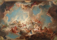 The Gods Of Olympus, 19th Century  follower of Giovanni Battista Tiepolo
