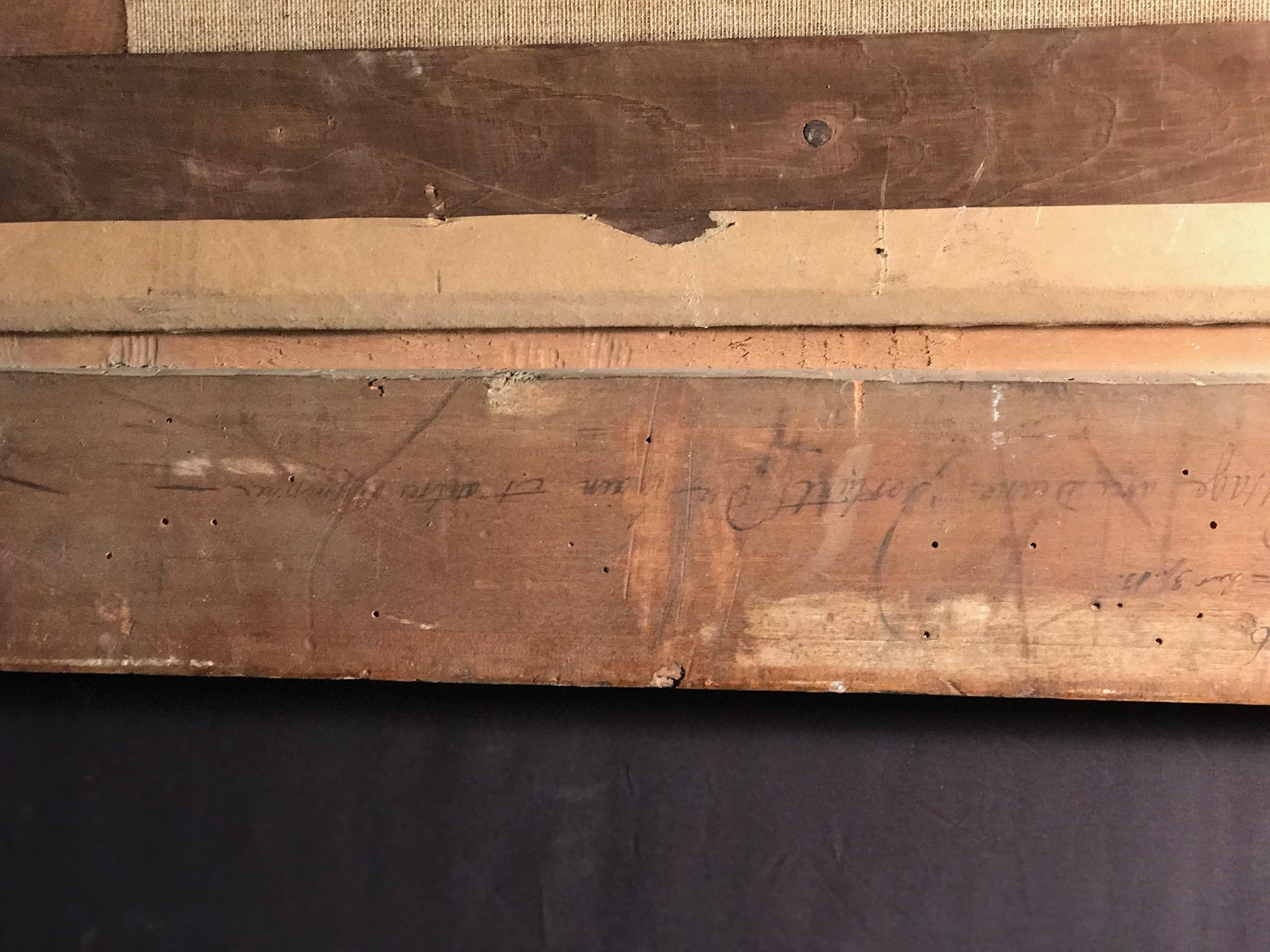 Importante dipinto mitologico del 17° secolo Diana e Atteone Olio su tela in vendita 10