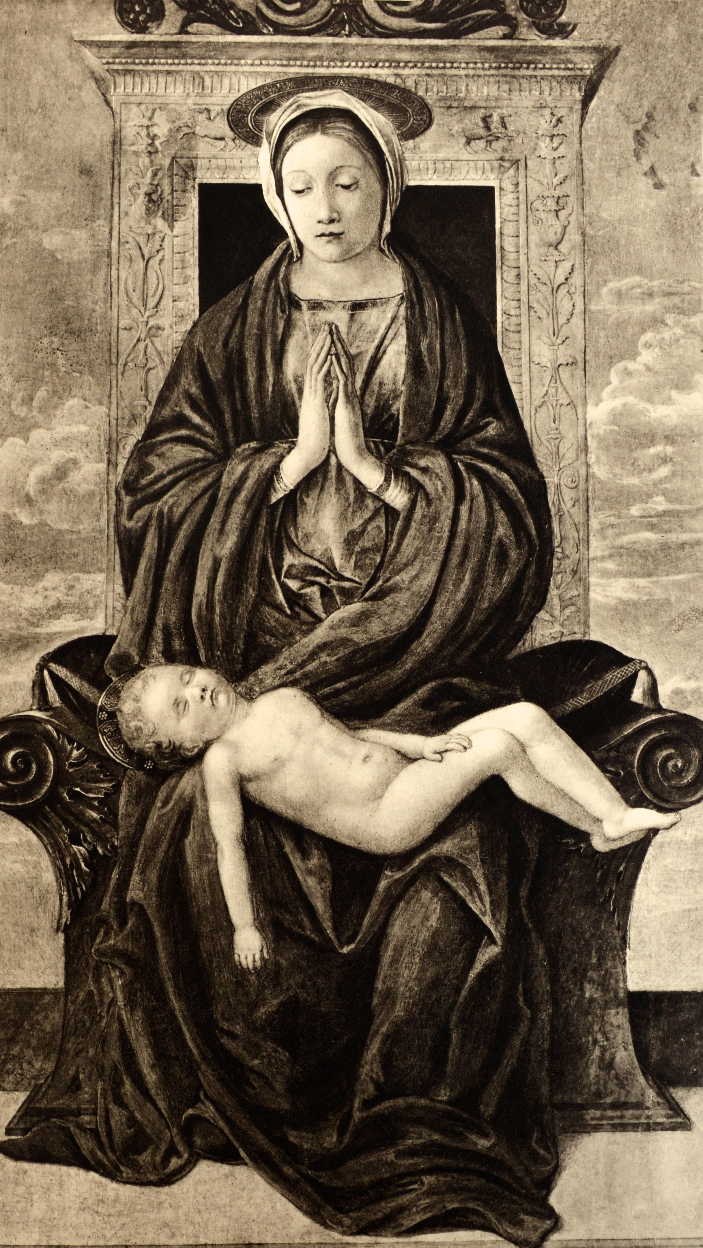 Giovanni Bellini par Philip Hendy et Ludwig Goldscheider, 1ère édition en vente 8