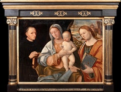 Madone et enfant avec saint Dominique et sainte Ursule, XVIe siècle  vers 1510