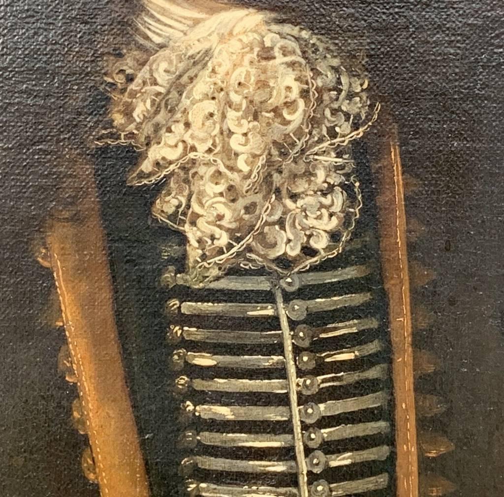 Giovanni Carbone (Maestro genovés) - Pintura de figuras del siglo XVII - Retrato en venta 1