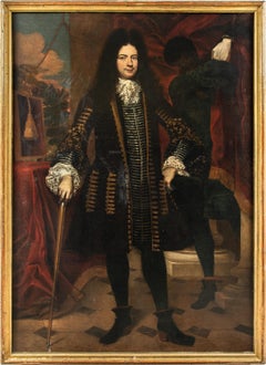 Giovanni Carbone (Masterly) - Peinture de figures du XVIIe siècle - Portrait 