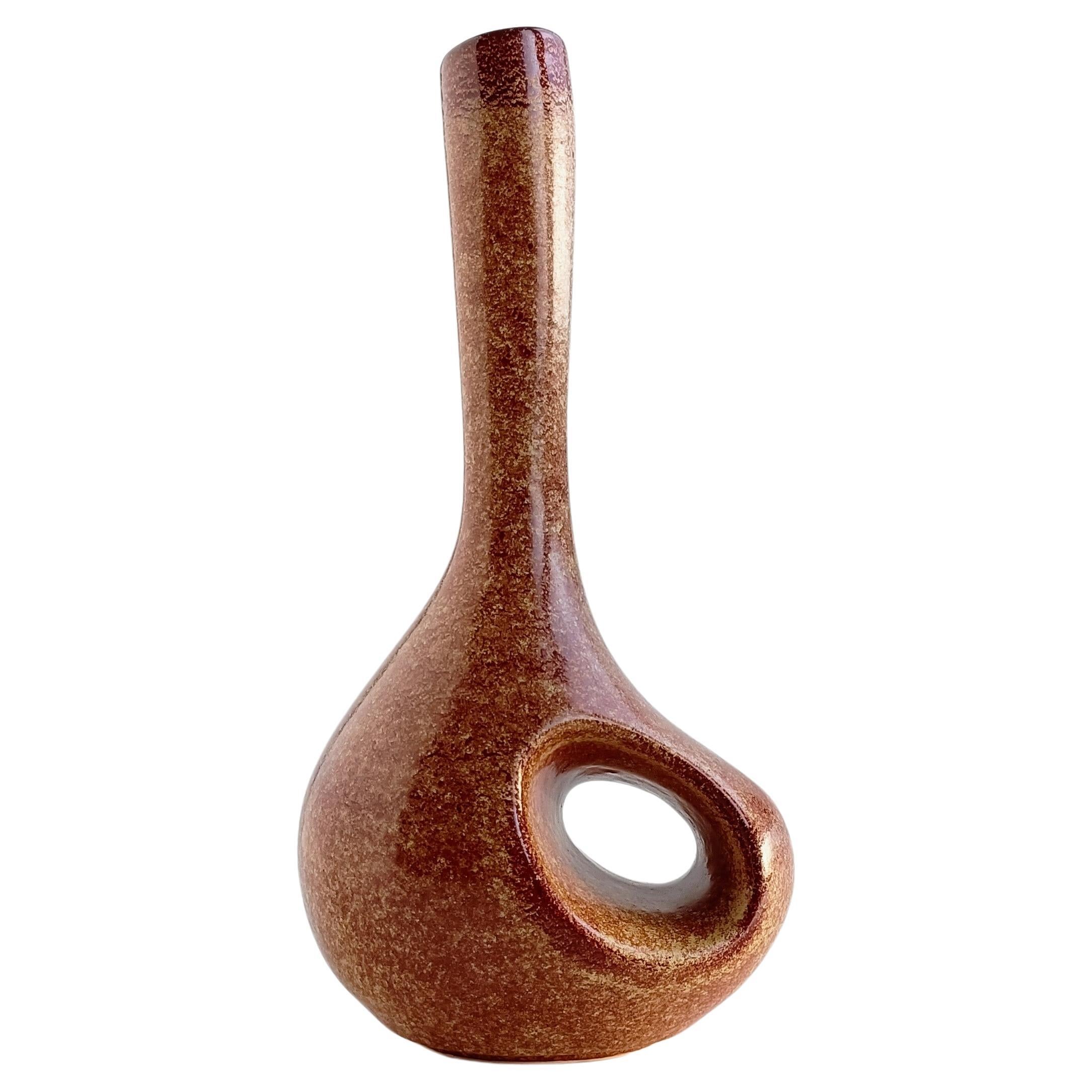 Giovanni Bertoncello Chimney Ceramic Vase, Italy, 1960s