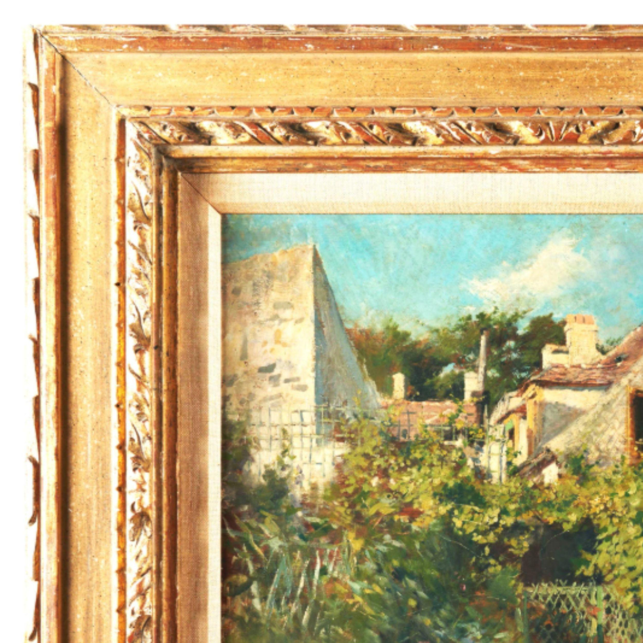 The Kitchen Garden - Painting by   Giovanni Boldini