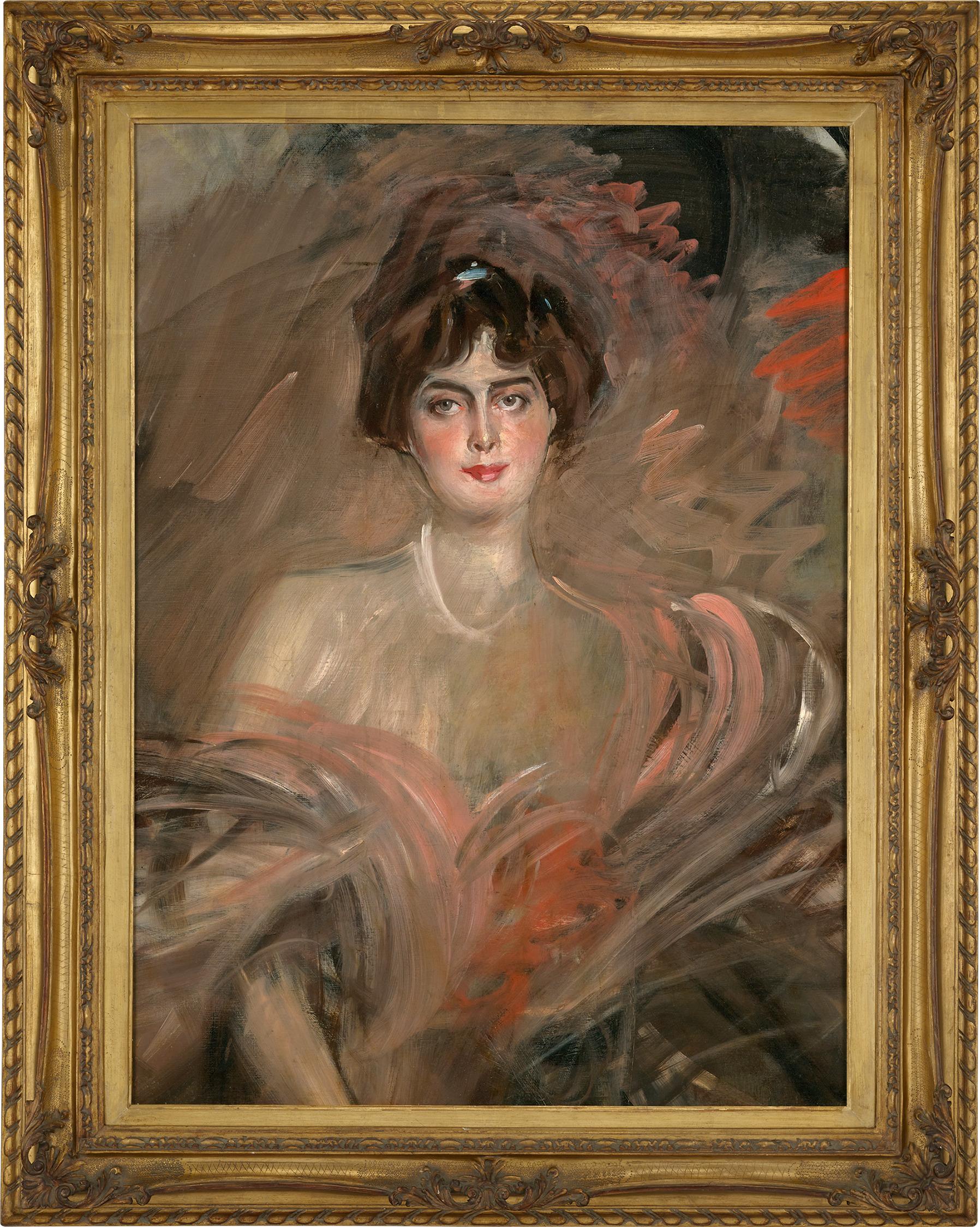 Retrato de Emilienne Le Roy por Giovanni Boldini en venta 1