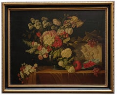 STILL LIFE - Giovanni Bonetti - Still Life Oil on Canvas Painting