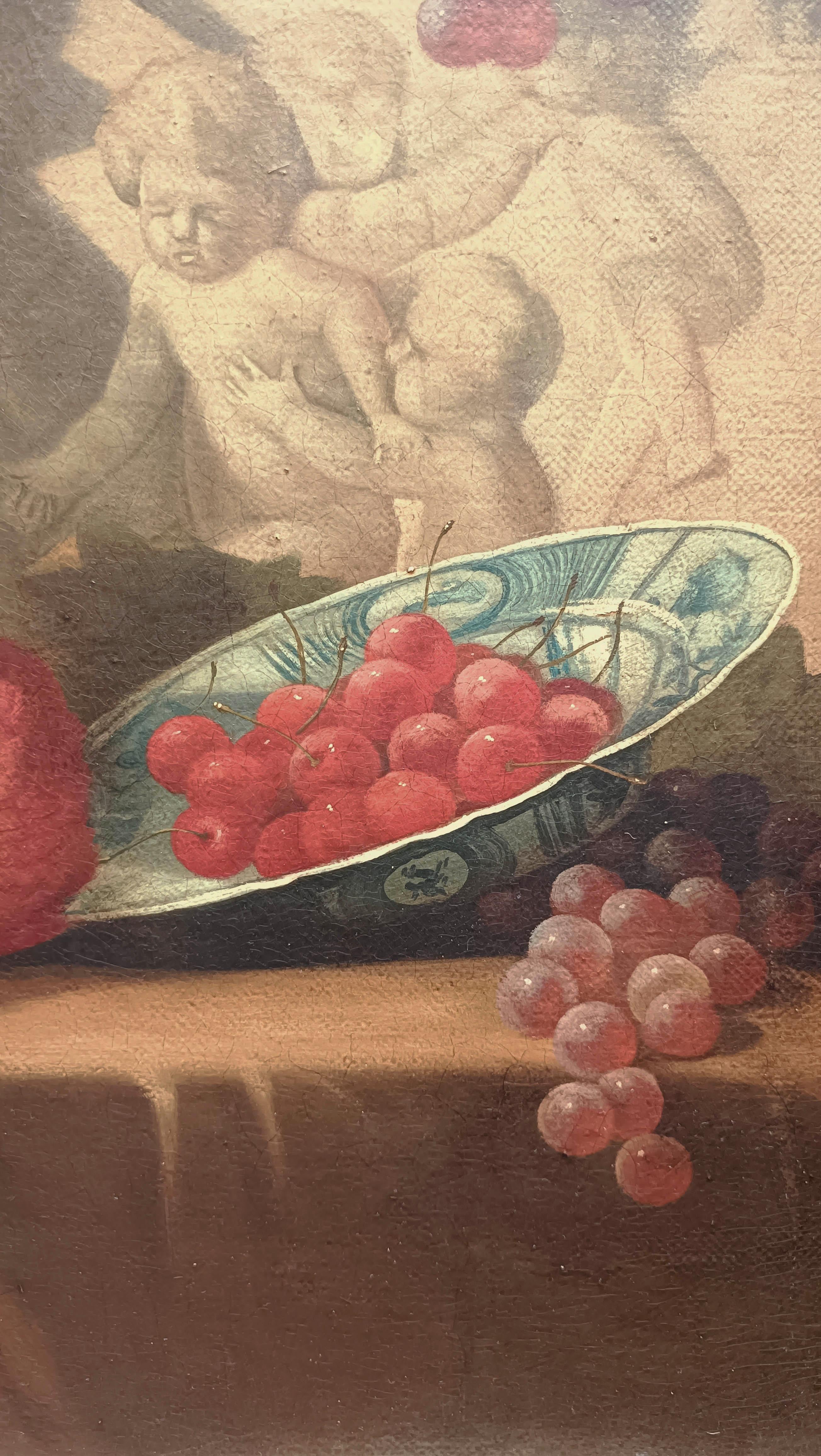 STILL LIFE - Giovanni Bonetti - Still Life Oil on Canvas Painting For Sale 7