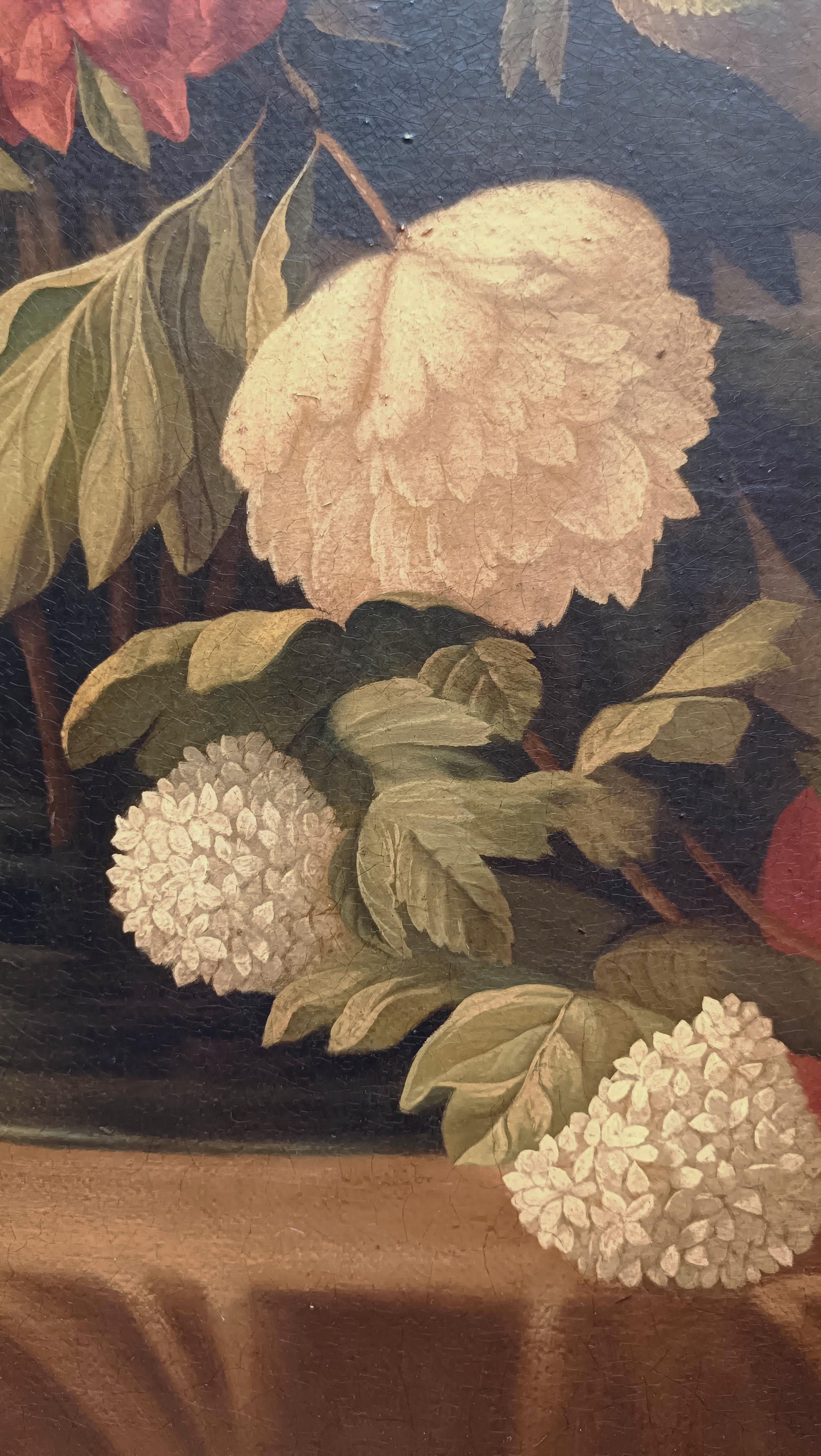 STILL LIFE - Giovanni Bonetti - Still Life Oil on Canvas Painting For Sale 8