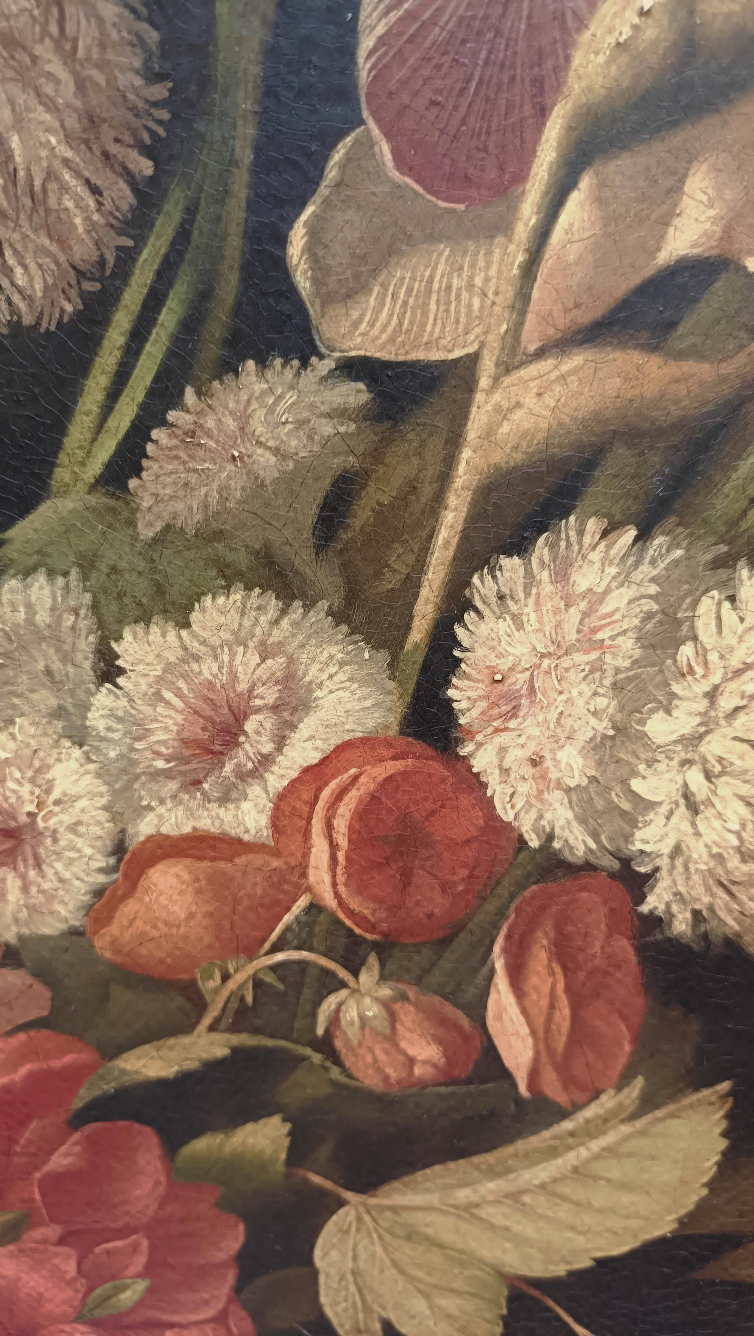 STILL LIFE - Giovanni Bonetti - Still Life Oil on Canvas Painting For Sale 10