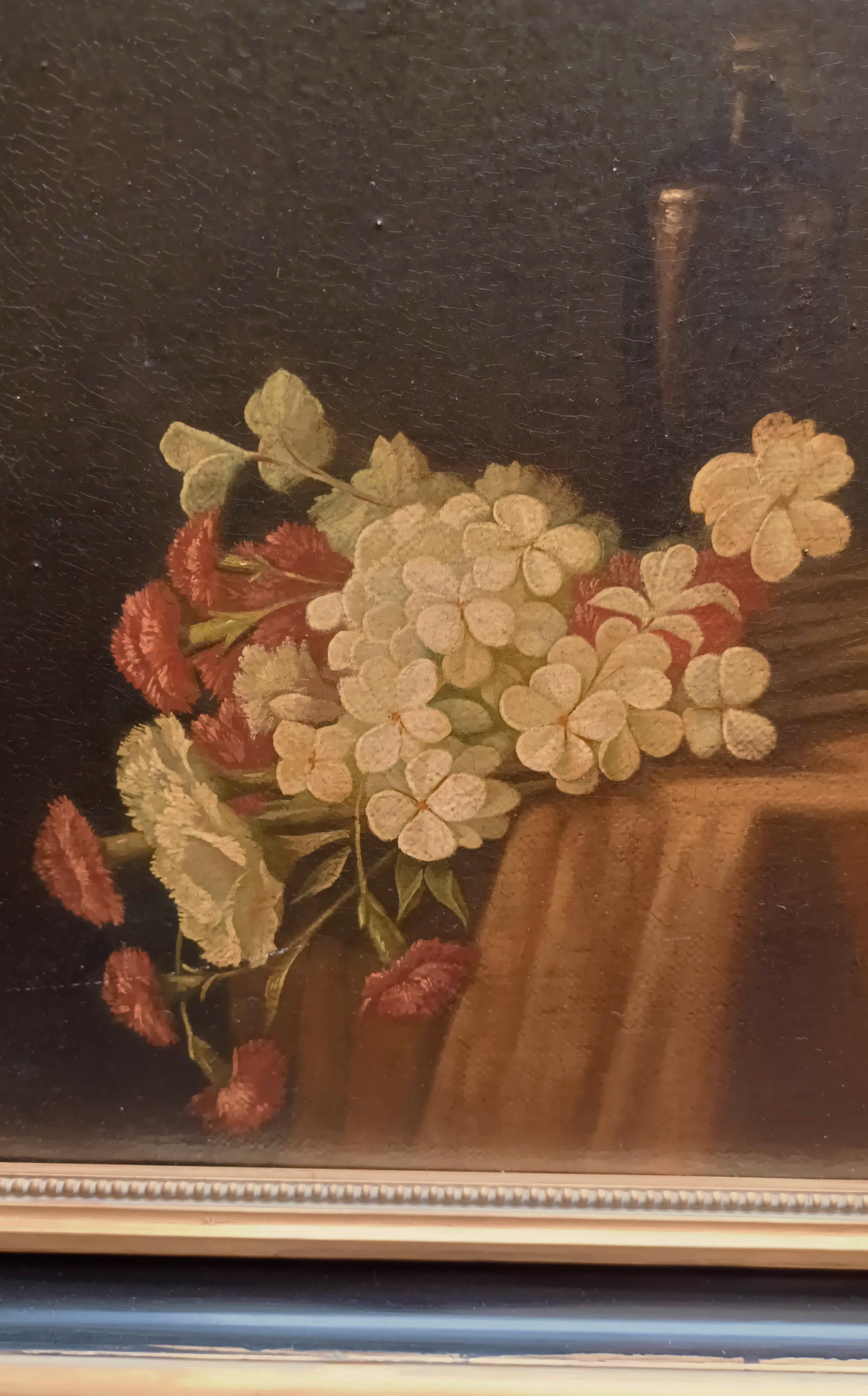 STILL LIFE - Giovanni Bonetti - Still Life Oil on Canvas Painting For Sale 12