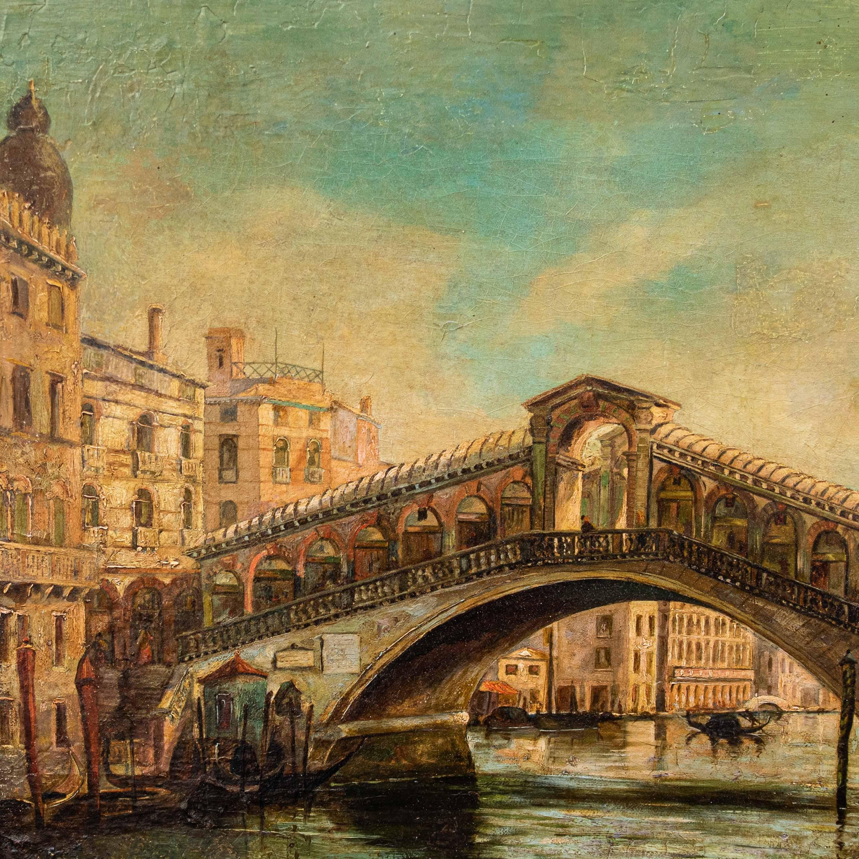 Giovanni Bonomi (Venezia, attivo nella seconda metà del XIX secolo), Veduta For Sale 2