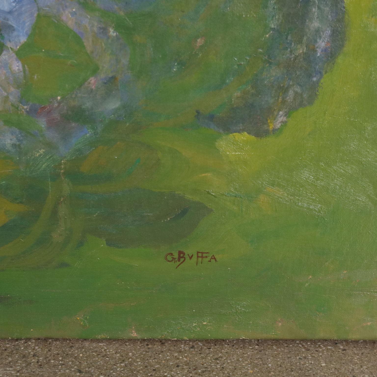 Escena pastoral con santo y cordero primera mitad del siglo XX en venta 5