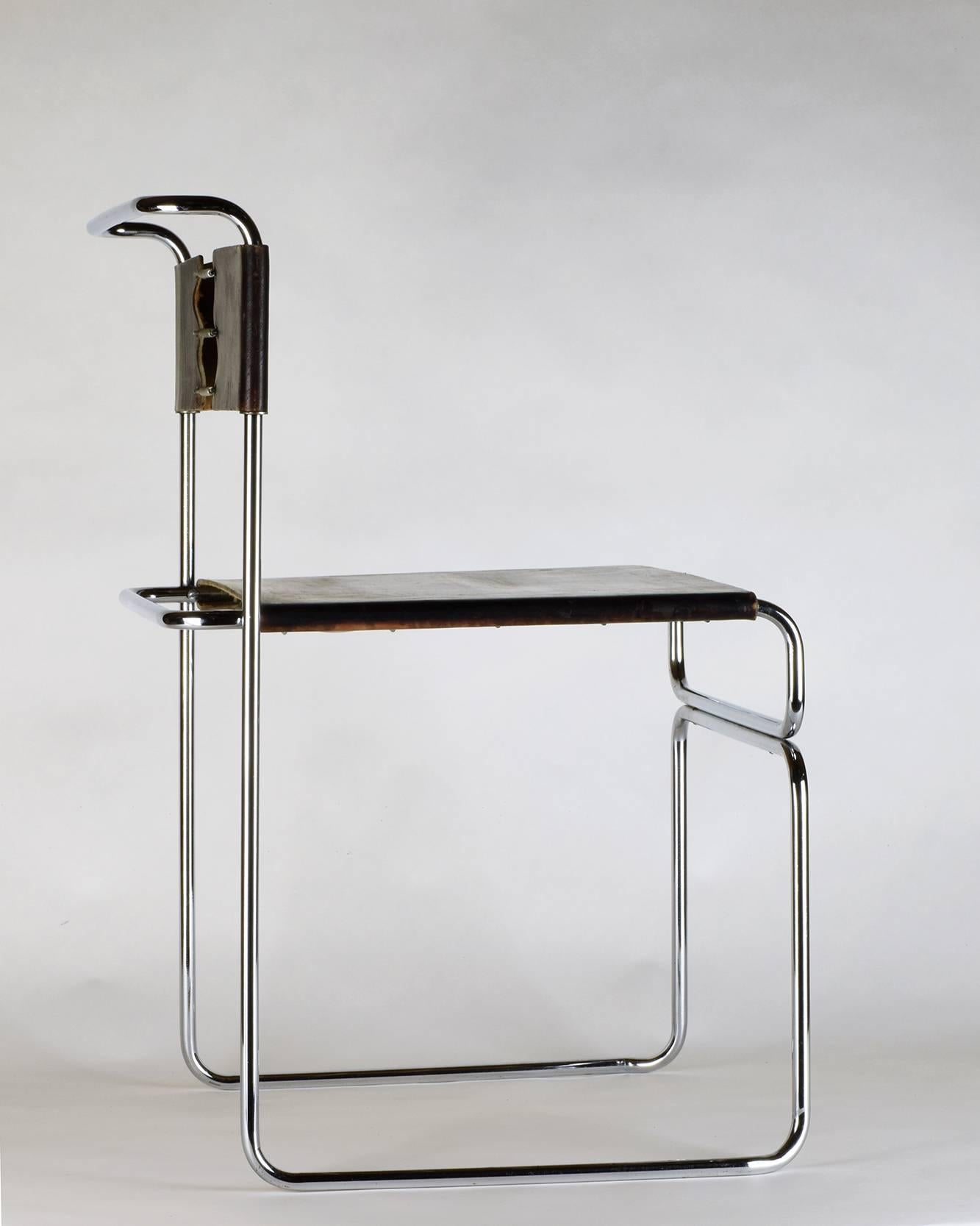 Mid-Century Modern Giovanni Carini for Planula, circa 1970 Stunning, Elegant Side or Desk Chair