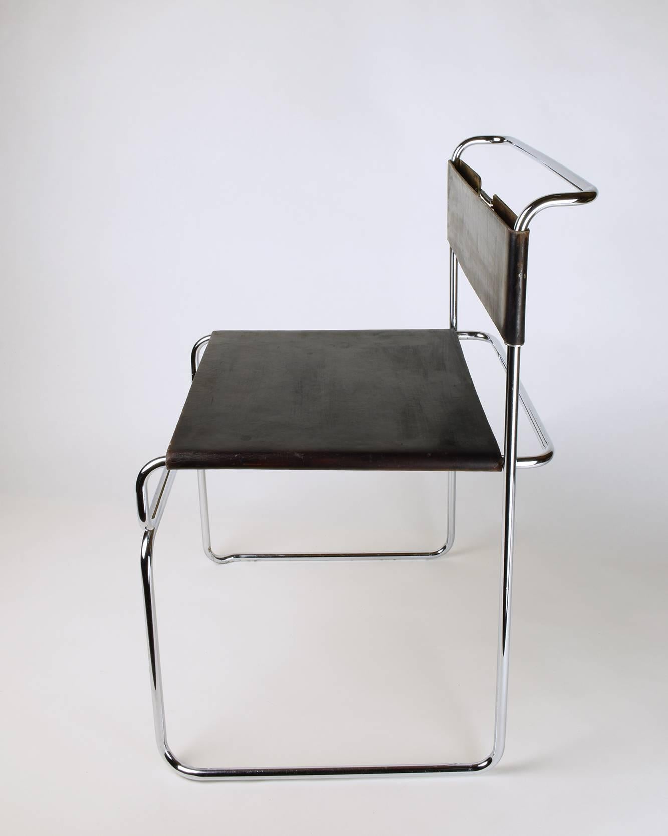 Italian Giovanni Carini for Planula, circa 1970 Stunning, Elegant Side or Desk Chair