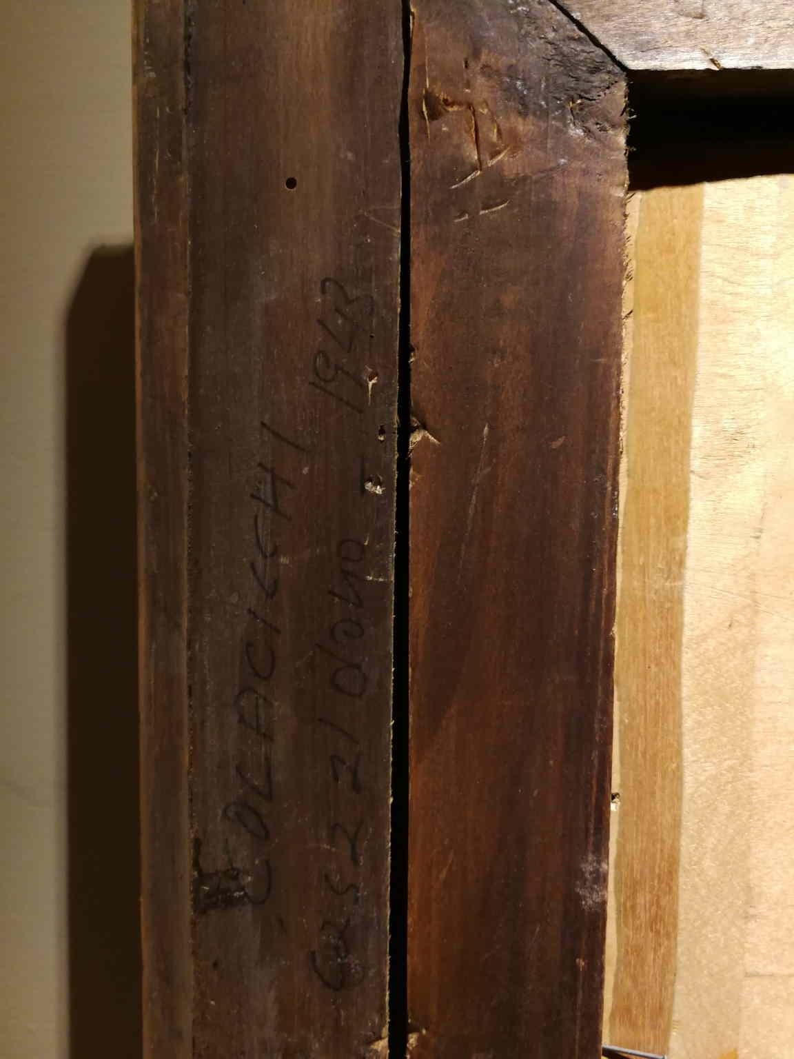 Dipinto figurativo paesaggio toscano del XX secolo olio su tavola in vendita 4